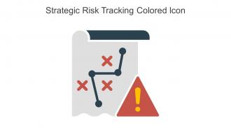 Strategic Risk Tracking Colored Icon In Powerpoint Pptx Png And Editable Eps Format