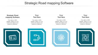 Strategic road mapping software ppt powerpoint presentation infographics example introduction cpb