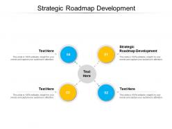 Strategic roadmap development ppt powerpoint presentation professional sample cpb