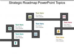 Strategic roadmap powerpoint topics