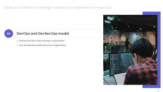 Strategic Roadmap To Implement DevSecOps Powerpoint Presentation Slides Customizable Editable
