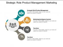 Strategic role product management marketing intelligence system revenue projection cpb