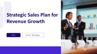Strategic Sales Plan For Revenue Growth PPT Template AT