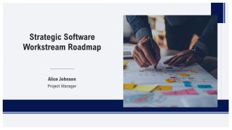 Strategic Software Workstream Roadmap PPT Summary AT