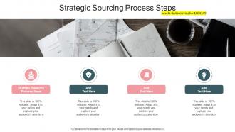 Strategic Sourcing Process Steps In Powerpoint And Google Slides Cpb