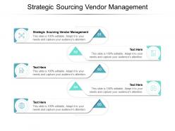 Strategic sourcing vendor management ppt powerpoint presentation microsoft cpb