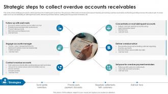 Strategic steps to collect overdue accounts receivables