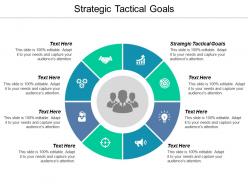 Strategic tactical goals ppt powerpoint presentation layouts structure cpb