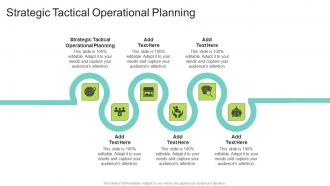 Strategic Tactical Operational Planning In Powerpoint And Google Slides Cpb