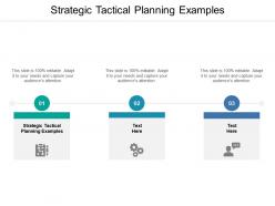 Strategic tactical planning examples ppt powerpoint presentation styles cpb