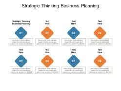Strategic thinking business planning ppt powerpoint presentation outline images cpb