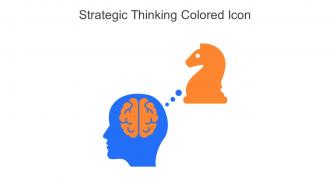 Strategic Thinking Colored Icon In Powerpoint Pptx Png And Editable Eps Format