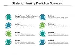 Strategic thinking prediction scorecard ppt powerpoint presentation file samples cpb