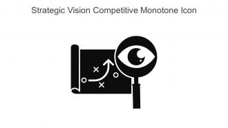 Strategic Vision Competitive Monotone Icon In Powerpoint Pptx Png And Editable Eps Format