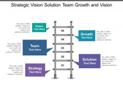 Strategic vision solution team growth and vision