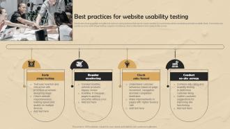Strategic Website Development Best Practices For Website Usability Testing