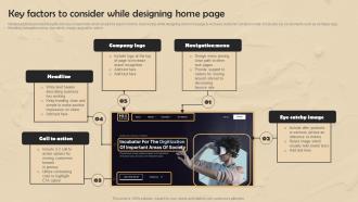 Strategic Website Development Key Factors To Consider While Designing Home Page