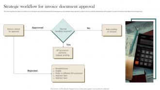 Strategic Workflow For Invoice Document Approval