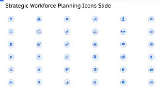 Strategic workforce planning icons slide ppt pictures