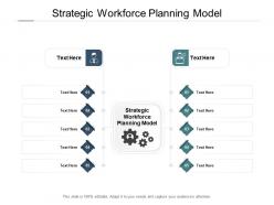 Strategic workforce planning model ppt powerpoint presentation styles backgrounds cpb