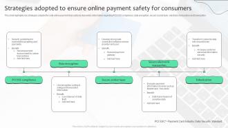 Strategies Adopted To Ensure Online Payment Safety For Consumers