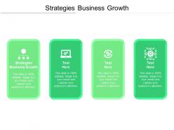 Strategies business growth ppt powerpoint presentation styles graphics tutorials cpb