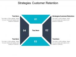 Strategies customer retention ppt powerpoint presentation slides gridlines cpb