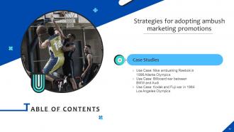 Strategies For Adopting Ambush Marketing Promotions Powerpoint Presentation Slides MKT CD V Slides Designed