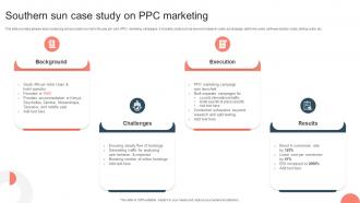Strategies For Adopting PPC Southern Sun Case Study On PPC Marketing MKT SS V