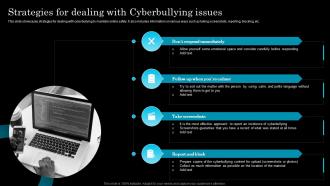 Strategies For Dealing With Cyberbullying Issues