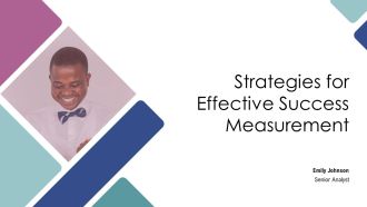 Strategies For Effective Success Measurement PPT Presentation AT