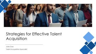 Strategies For Effective Talent Acquisition PPT Sample AT