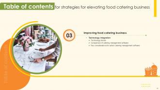 Strategies For Elevating Food Catering Business Complete Deck Ppt Presentation Idea Informative