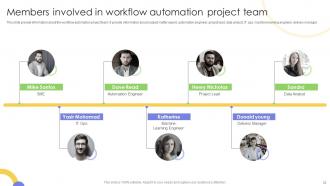 Strategies For Implementing Workflow Automation In Industry Processes Powerpoint Presentation Slides Captivating Visual