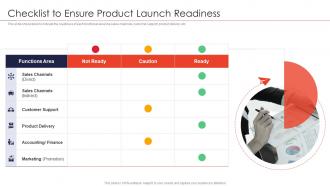 Strategies for new product launch checklist to ensure product launch readiness