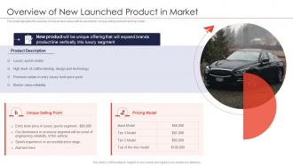 Strategies for new product launch overview of new launched product in market