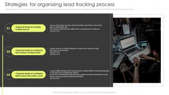 Strategies For Organizing Lead Tracking Process Customer Lead Management Process