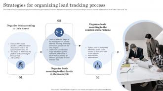 Strategies For Organizing Lead Tracking Process Improving Client Lead Management Process