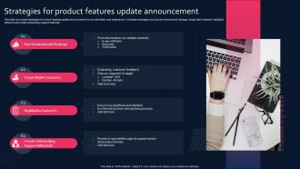 Strategies For Product Features Update Announcement