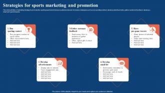 Strategies For Sports Marketing And Promotion