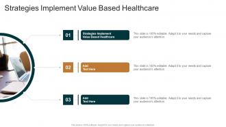 Strategies Implement Value Based Healthcare In Powerpoint And Google Slides Cpb