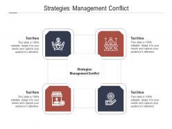 Strategies management conflict ppt powerpoint presentation summary example cpb
