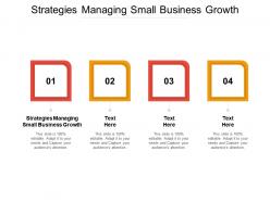 Strategies managing small business growth ppt powerpoint presentation slides graphic tips cpb