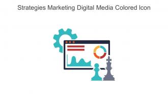 Strategies Marketing Digital Media Colored Icon In Powerpoint Pptx Png And Editable Eps Format