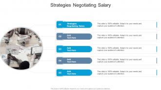 Strategies Negotiating Salary In Powerpoint And Google Slides Cpb