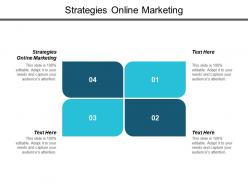 Strategies online marketing ppt powerpoint presentation layouts themes cpb