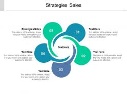 Strategies sales ppt powerpoint presentation gallery templates cpb