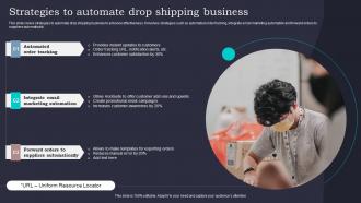 Strategies To Automate Drop Shipping Business