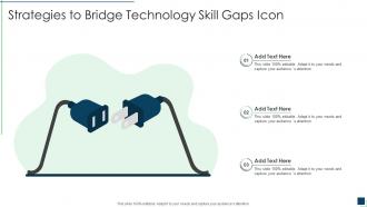 Strategies to bridge technology skill gaps icon
