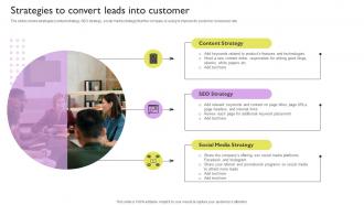 Strategies To Convert Leads Into Customer Ways To Improve Brand Awareness